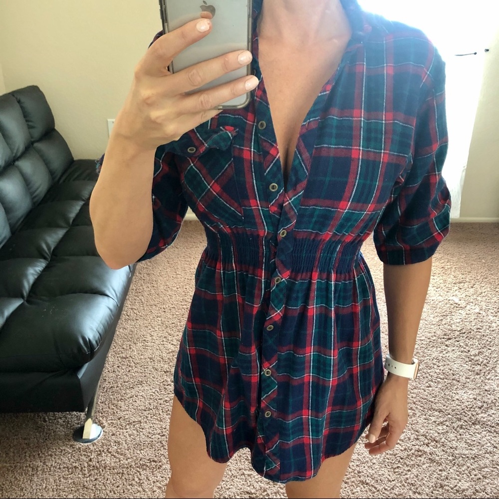 Flannel Dress